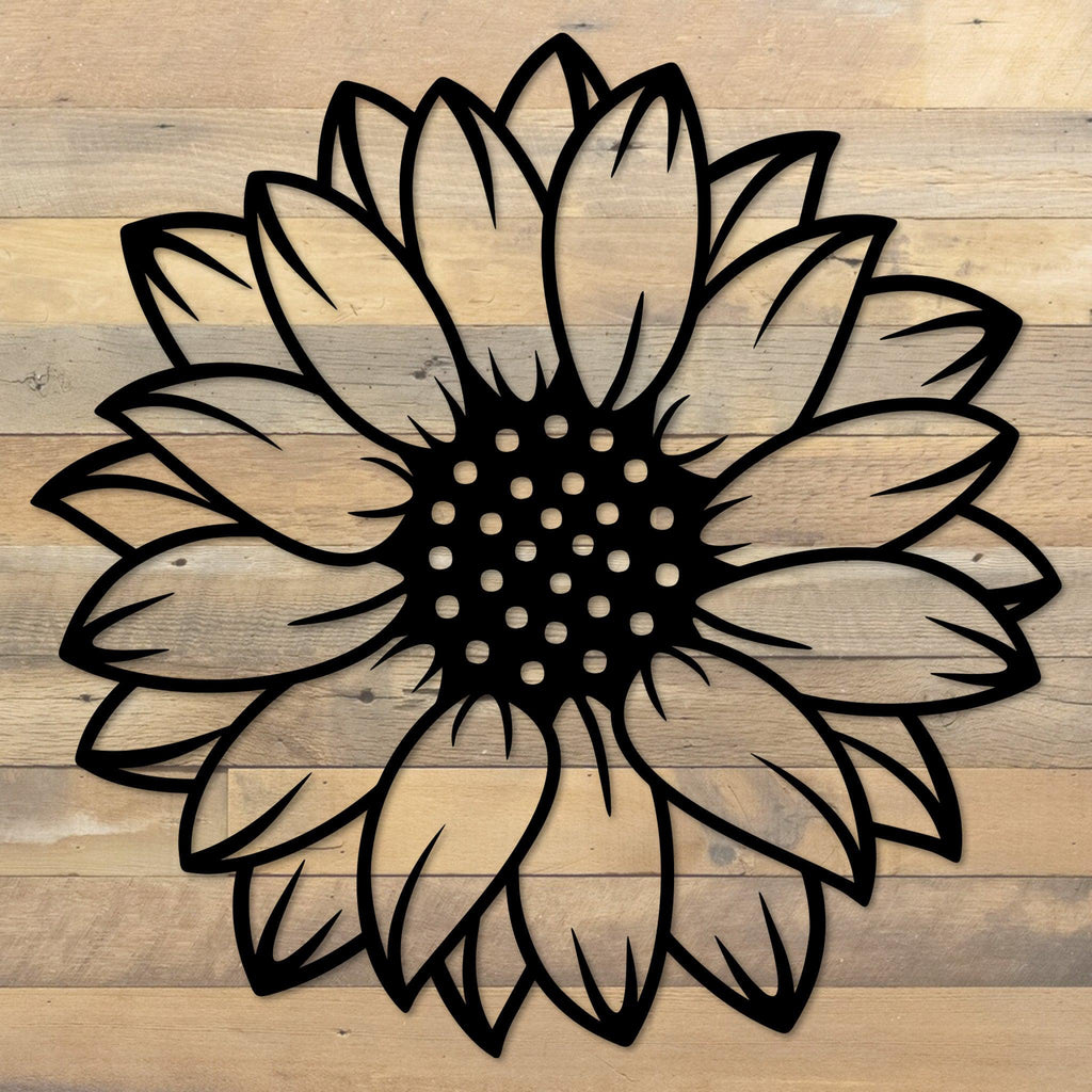 Sunflower Metal Wall Art