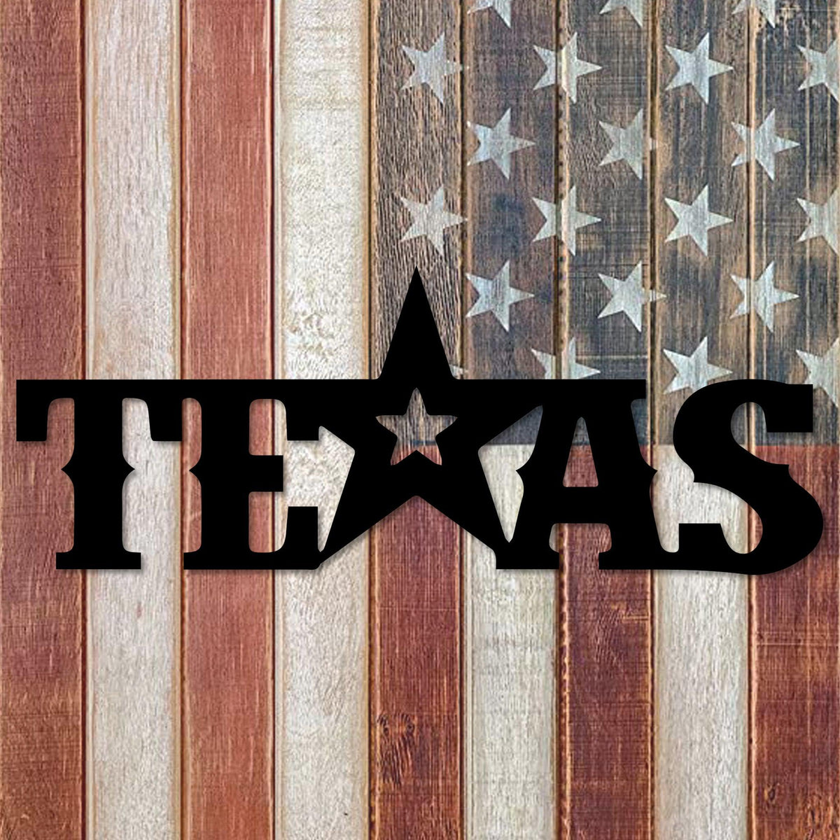 Texas Star Wall Art | Metal Decor & Home Accents | Made In The USA | K ...