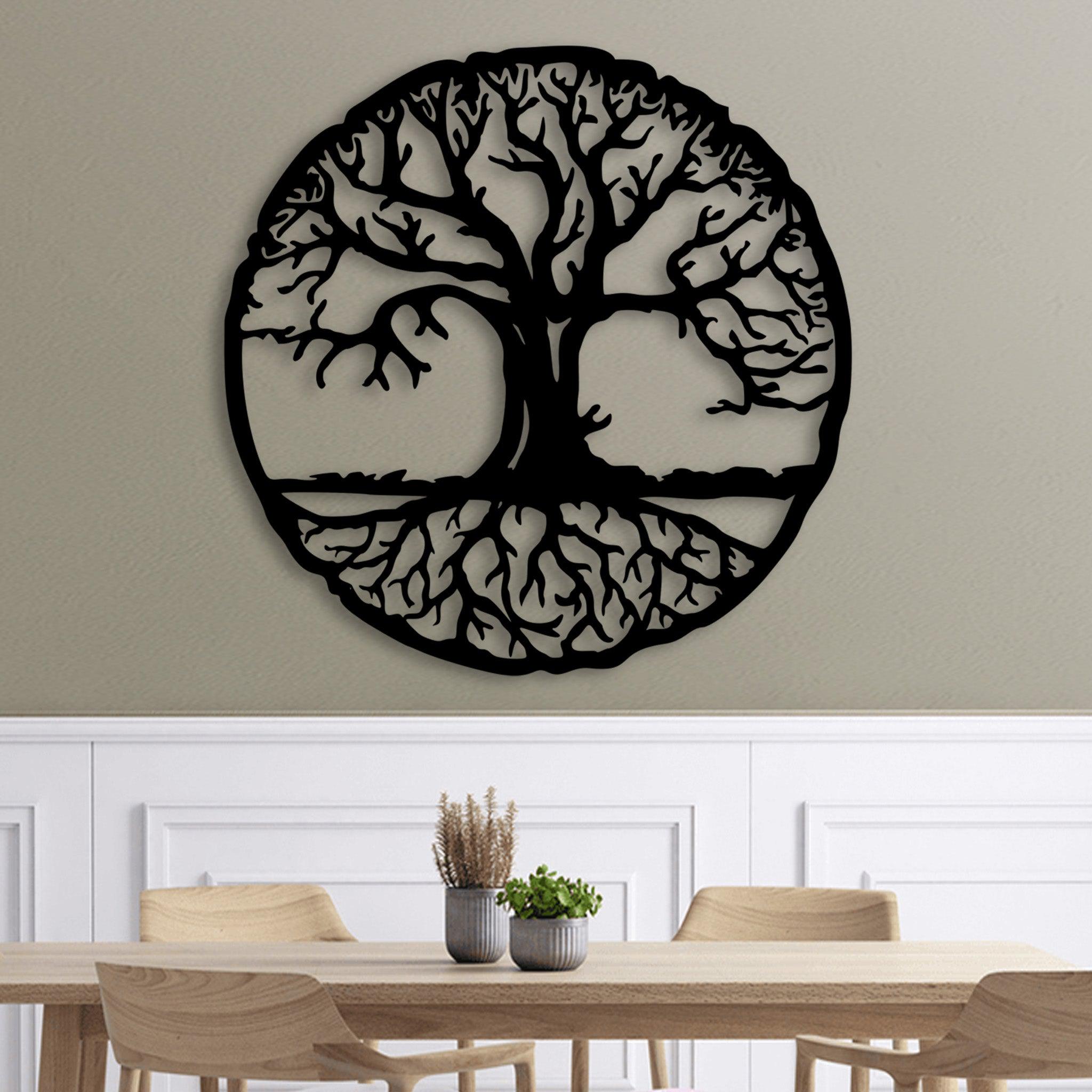 Tree of Life Metal Wall Art Home Decor Made In The USA K S Design Elements