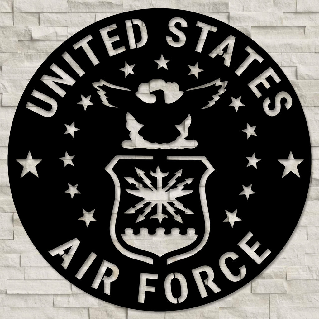 USAF Seal Metal Wall Decor