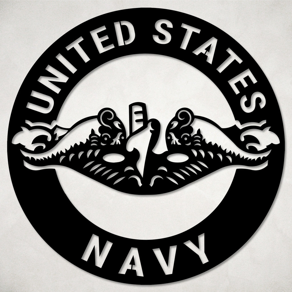 United States Navy Seal Metal Wall Decor