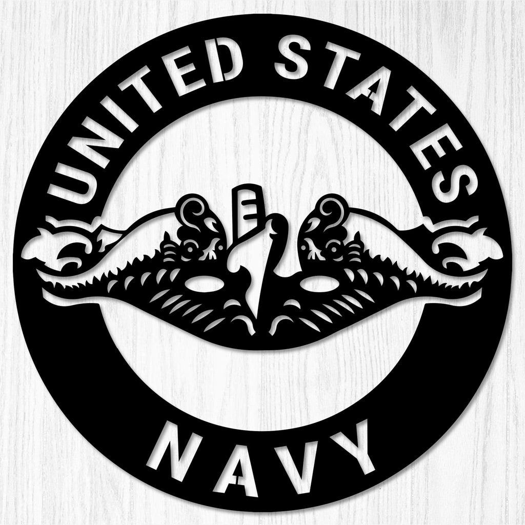 United States Navy Seal Metal Wall Decor