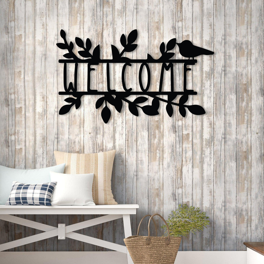 Welcome Signs | Custom Metal Wall Art & Home Decor | Made in the USA ...